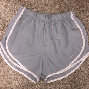 grey nike running shorts